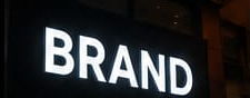 LED-вывеска BRAND